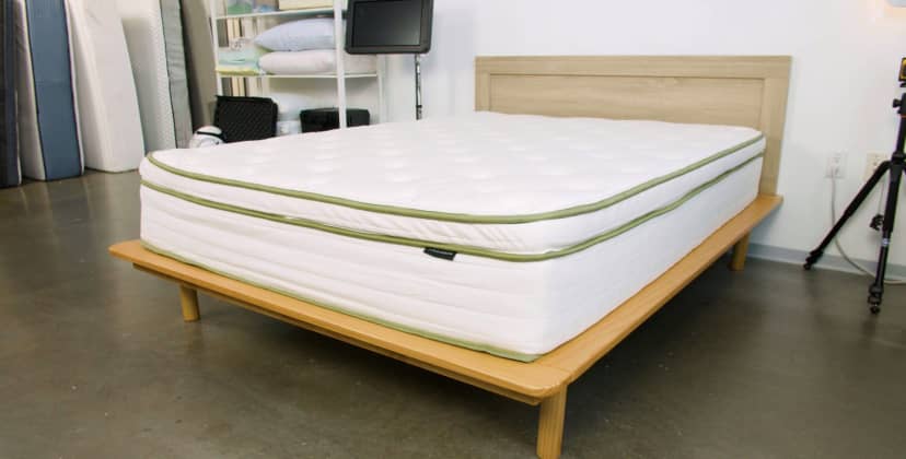 Best Latex Mattresses of 2024 - Best Mattress for Combination Sleepers - Silk & Snow Organic - 1
