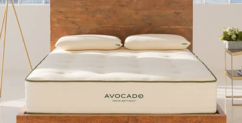 Best Latex Mattresses of 2024 - Best for Spinal Alignment - Avocado Green Mattress - 2