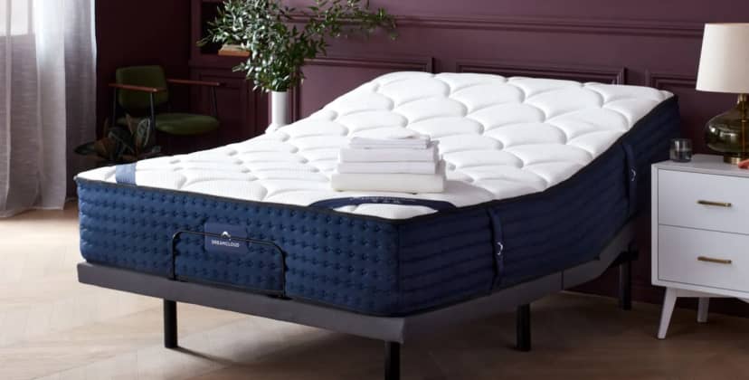 Best Adjustable Beds of 2024: Custom Comfort, Expert Reviewed - Best Value - DreamCloud Adjustable Bed Frame