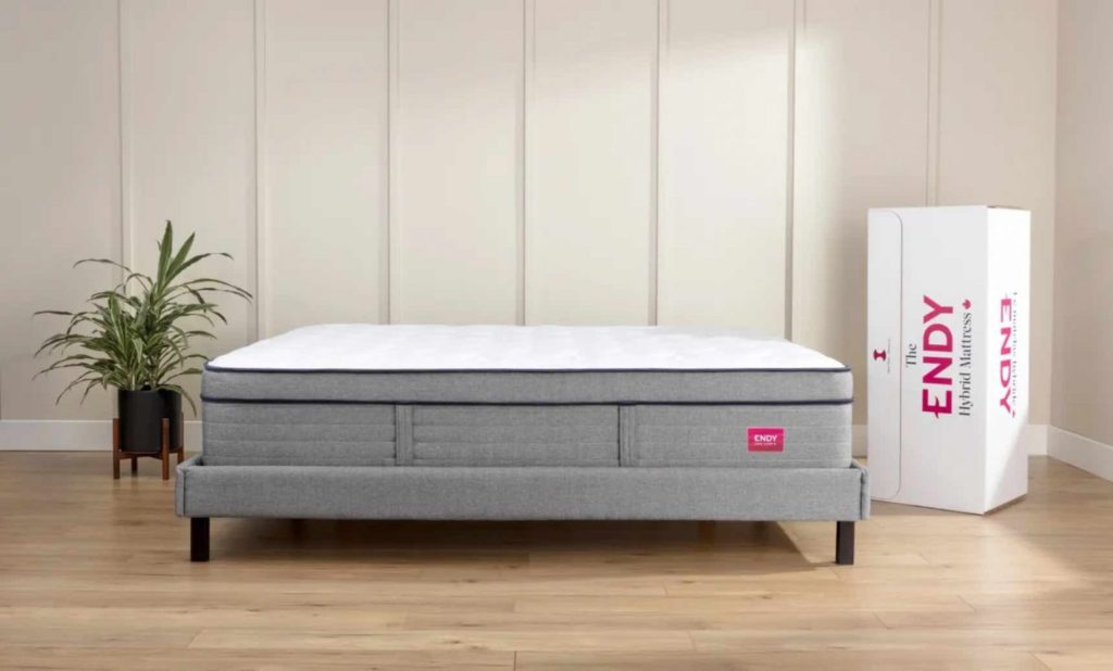 Endy Hybrid Mattress Review – Test Lab Ratings product image of the Endy Hybrid mattress