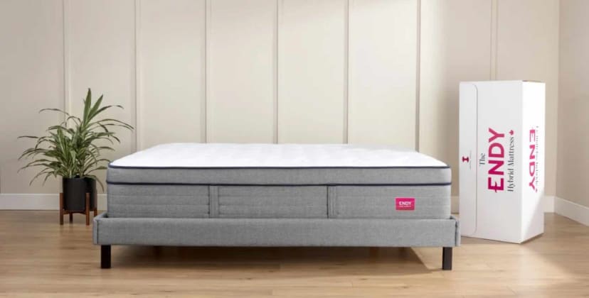 The Best Mattress in Canada - Best Mattress for Back Pain - Endy Hybrid