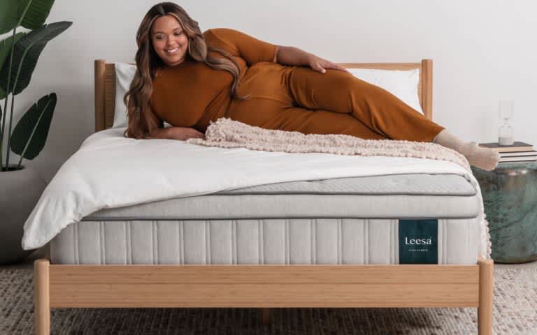 Best Mattress for Heavy People - Best Mattress for Couples - Leesa Plus Hybrid Mattress