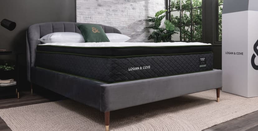 The Best Mattress in Canada - Best Mattress for Spinal Alignment - Logan & Cove Frontier Hybrid