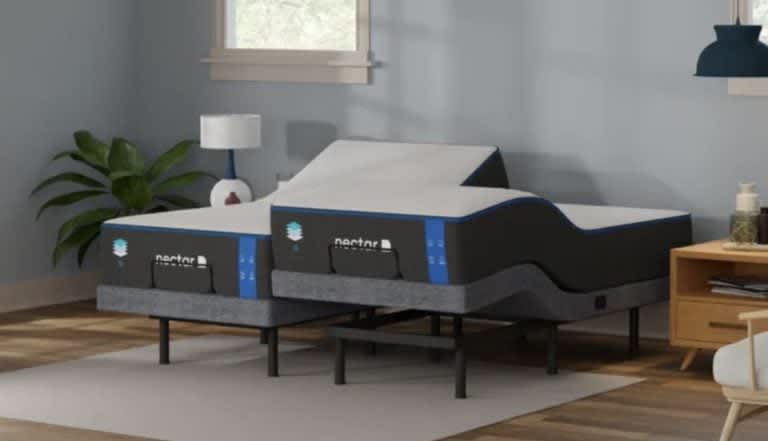 Best Mattress for Back Sleepers - Best Value Mattress - Nectar Adjustable Bundle