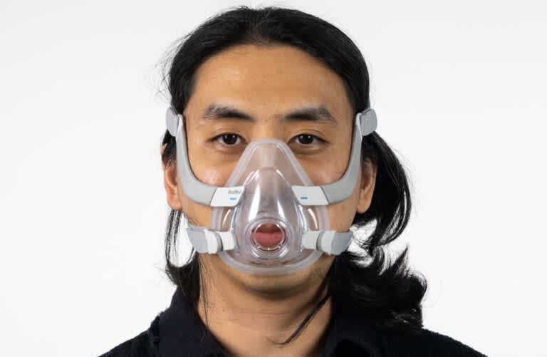 Best CPAP Masks of 2024: Expert Reviewed and Rated - Best Overall - ResMed AirFit F20 Full Face CPAP Mask