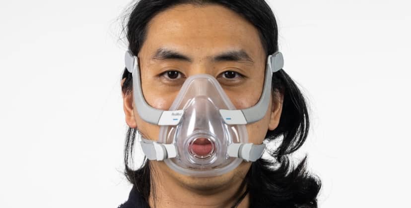 Best CPAP Masks of 2024: Expert Reviewed and Rated - Best Overall - ResMed AirFit F20 Full Face CPAP Mask