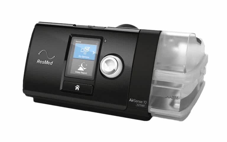 Best CPAP Machines of 2024 - Best for Experienced CPAP Users - ResMed AirSense 10 AutoSet Connected with HumidAir and ClimateLineAir