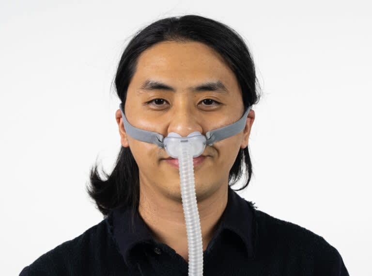 Best CPAP Masks of 2024: Expert Reviewed and Rated - Best Nasal Mask - ResMed AirFit P10 Nasal Pillow CPAP Mask