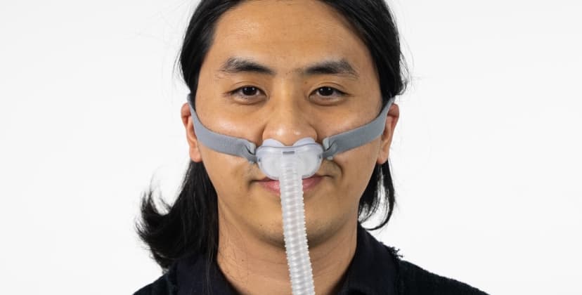 Best CPAP Masks of 2024: Expert Reviewed and Rated - Best Nasal Mask - ResMed AirFit P10 Nasal Pillow CPAP Mask