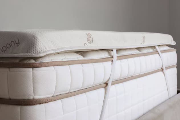 Best Mattress Toppers of October 2024 - Best Overall - Saatva Graphite Memory Foam Mattress Topper