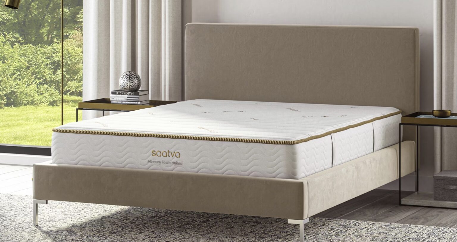 Best Mattress for Shoulder Pain - Best Mattress for Combination Sleepers - Saatva Memory Foam Hybrid