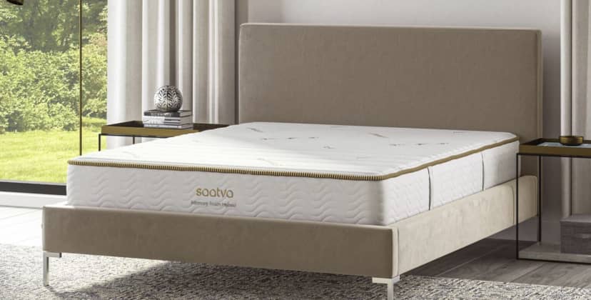 Best Mattress for Pregnancy - Best for Spinal Alignment - Saatva Memory Foam Hybrid