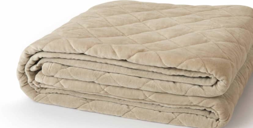Best Weighted Blankets of 2024 - Best Luxury - Saatva Weighted Blanket