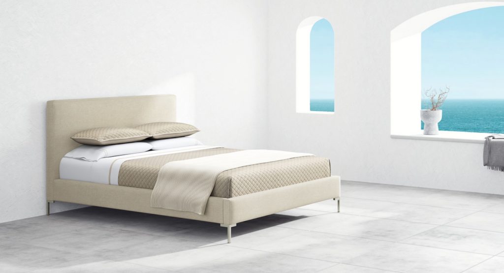Best Queen Size Bed Frame Saatva Santorini