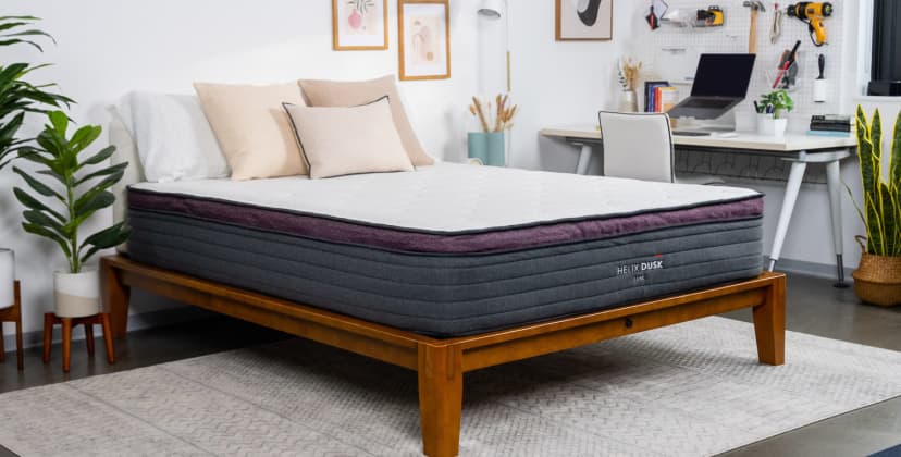 The Best Mattress for Couples - Most Comfortable Mattress - Helix Dusk Luxe