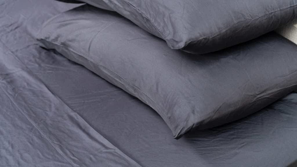 Best Cooling Sheets of 2024: Chill Layers for Hot Sleepers A picture of the Luxome Luxury Sheet Set in Sleep Foundation's test lab.