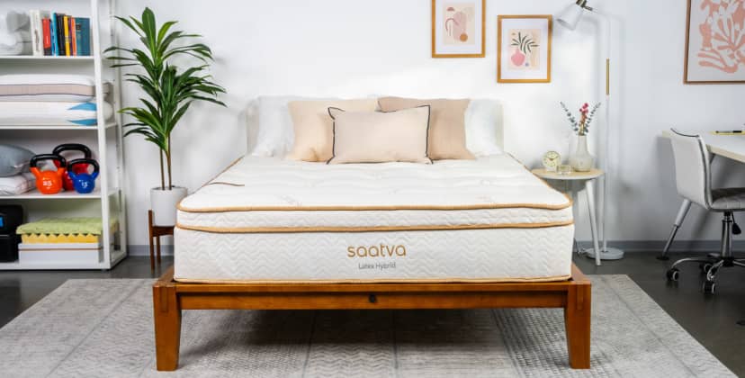Best Cooling Mattress of 2024 - Best Luxury Mattress - Saatva Latex Hybrid - 1