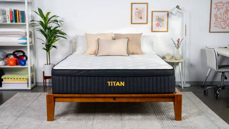 Best Mattress for Heavy People - Best Mattress Overall - Titan Plus Luxe