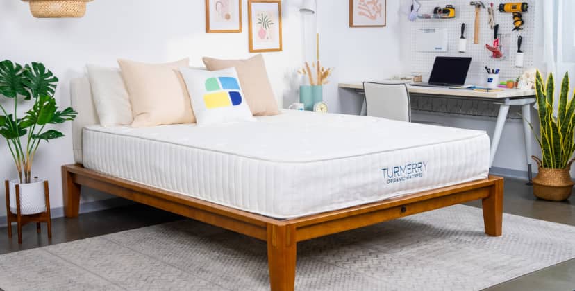 Best Mattress for Fibromyalgia - Best Soft Mattress - Turmerry Natural and Organic Latex Mattress - Soft