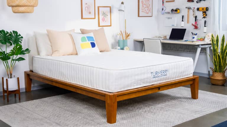 Best Mattress for Fibromyalgia - Best Soft Mattress - Turmerry Natural and Organic Latex Mattress - Soft