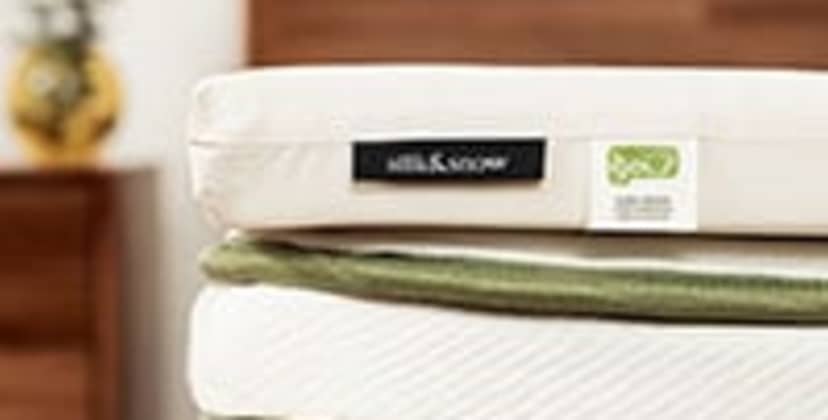 Best Mattress Toppers of October 2024 - Best for Back Pain - Silk & Snow Organic Mattress Topper