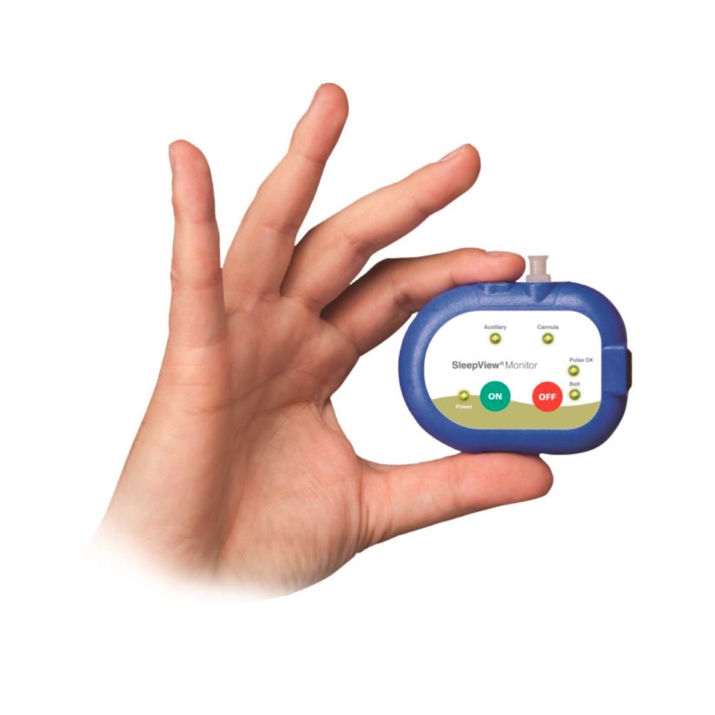 SleepView At-Home Review A picture of the sleepview tracker