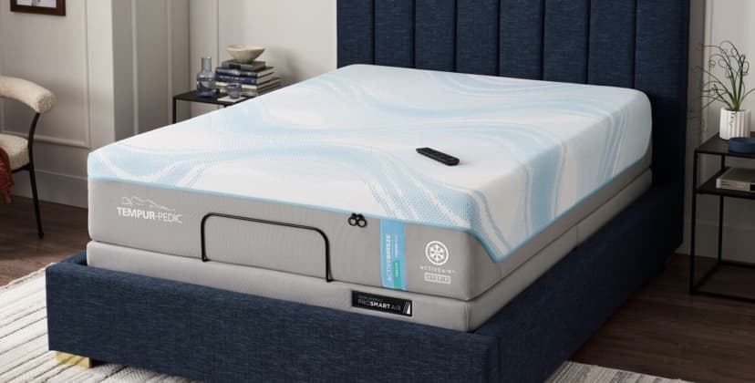 Best Smart Mattress - Best Temperature Control - Tempur-Pedic TEMPUR-ActiveBreeze Smart Bed