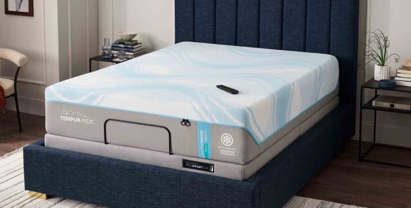 Best Tempur-Pedic Mattress for Side Sleepers - Best Cooling Mattress - Tempur-Pedic TEMPUR-ActiveBreeze Smart Bed