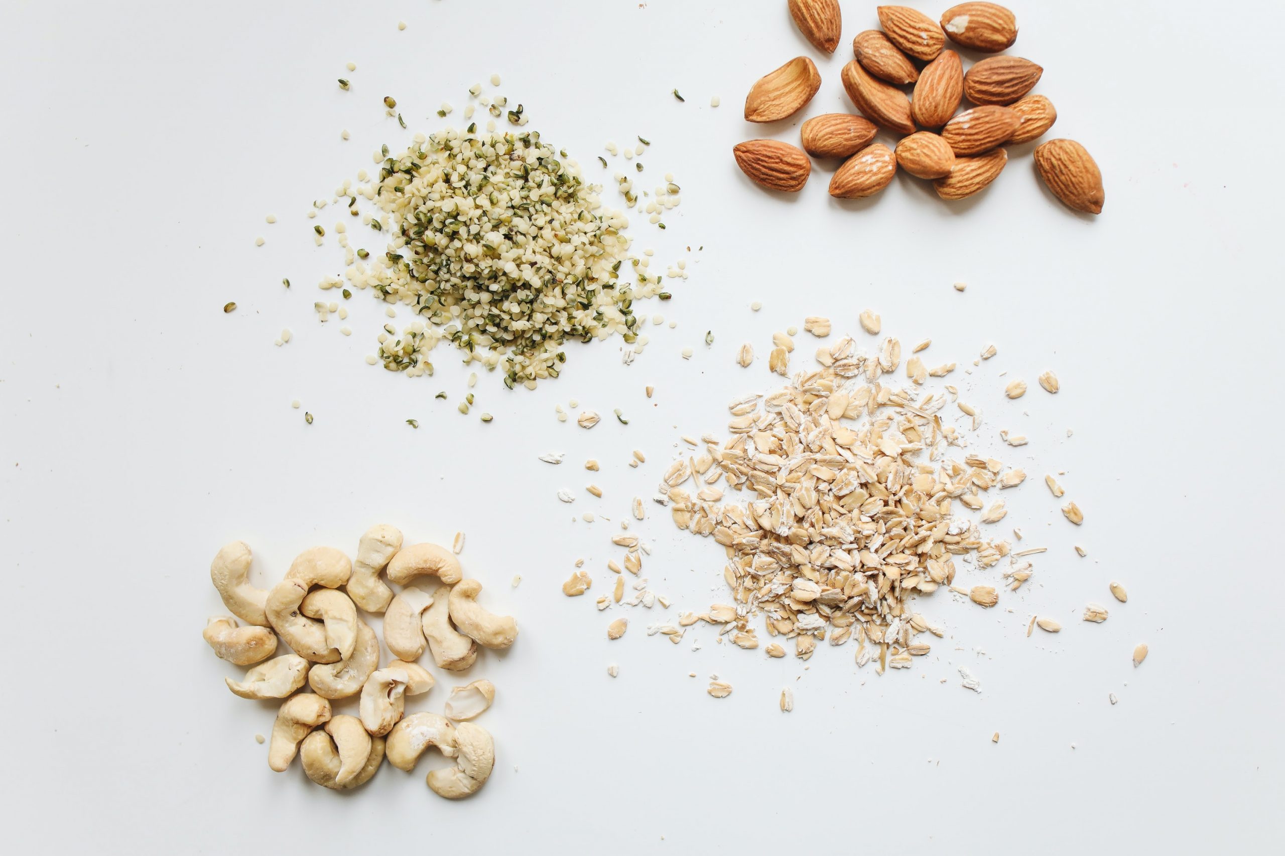 Oats, nuts, and seeds