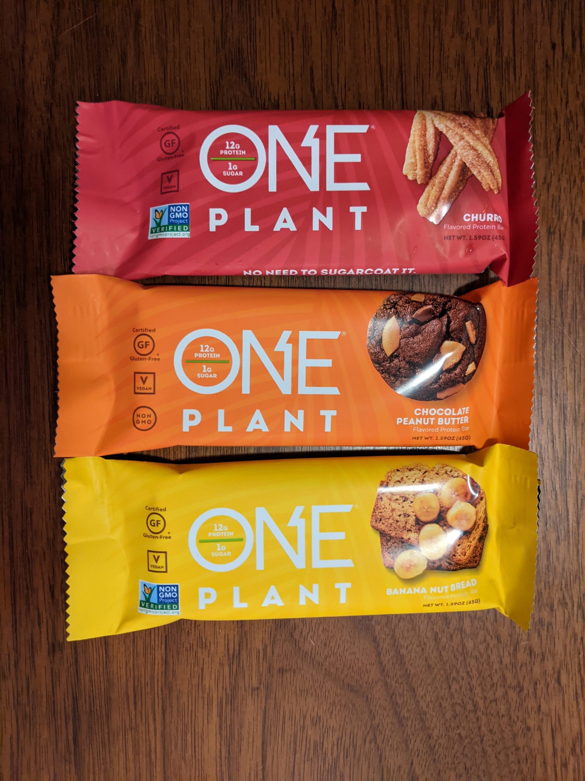 One Plant Vegan Protein Bars